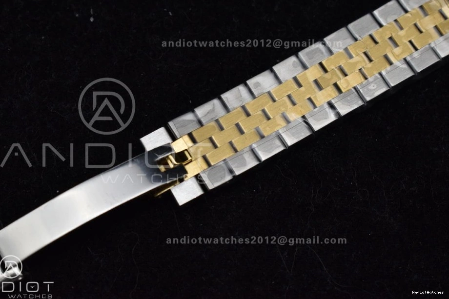 Dial Black Soft 316L 278273 Bracelet 31 GSF YG President Stick on Ladies Markers DateJust 561 Steel 0117